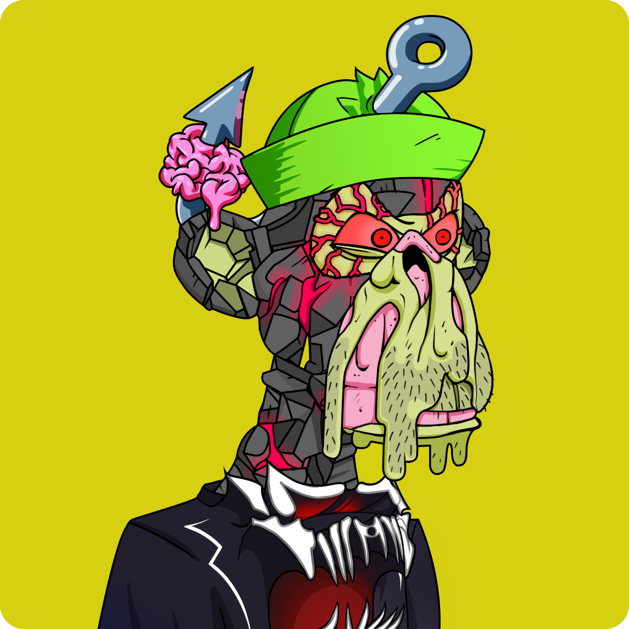 Yuga Labs - Mutant Ape Yacht Club - NFT # 10884