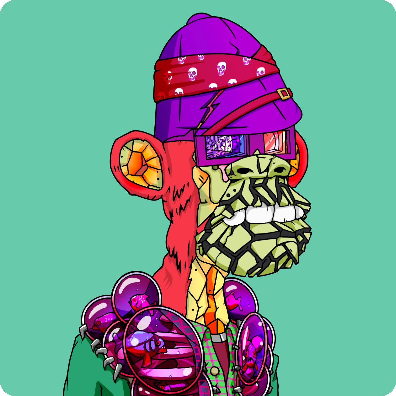 Yuga Labs - Mutant Ape Yacht Club - NFT # 12922