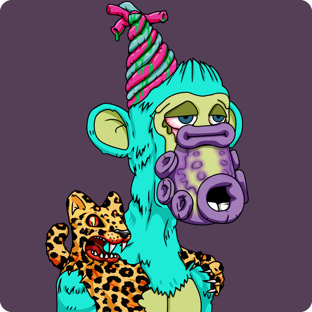 Yuga Labs - Mutant Ape Yacht Club - NFT # 1221