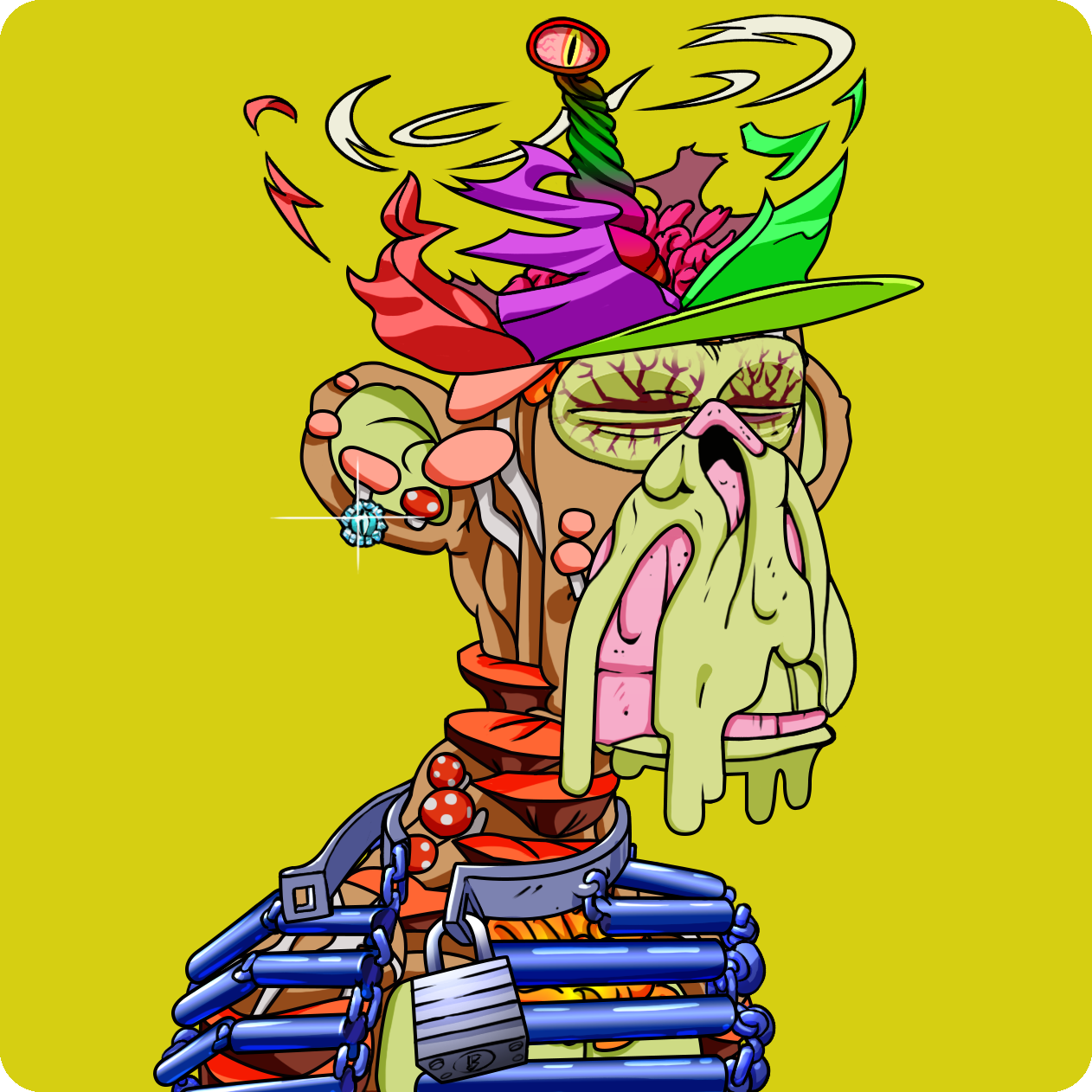 Yuga Labs - Mutant Ape Yacht Club - NFT # 2756