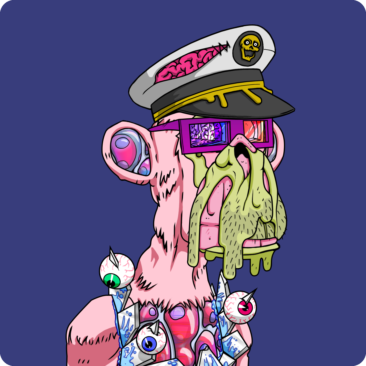 Yuga Labs - Mutant Ape Yacht Club - NFT # 14636