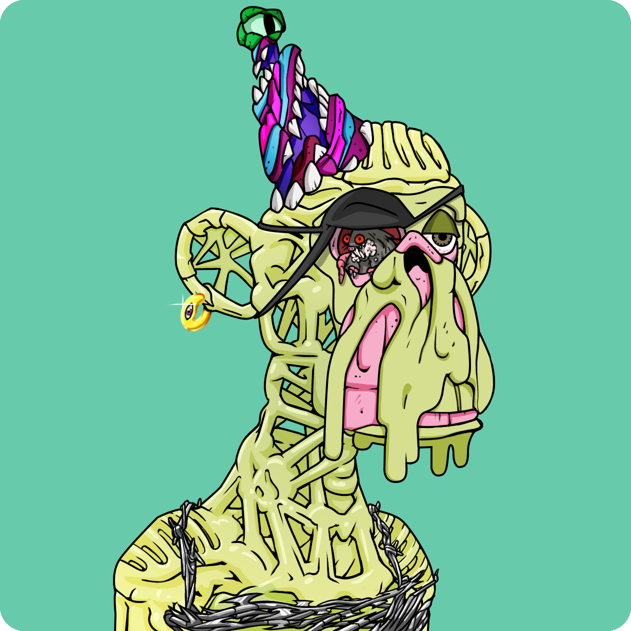 Yuga Labs - Mutant Ape Yacht Club - NFT # 5631