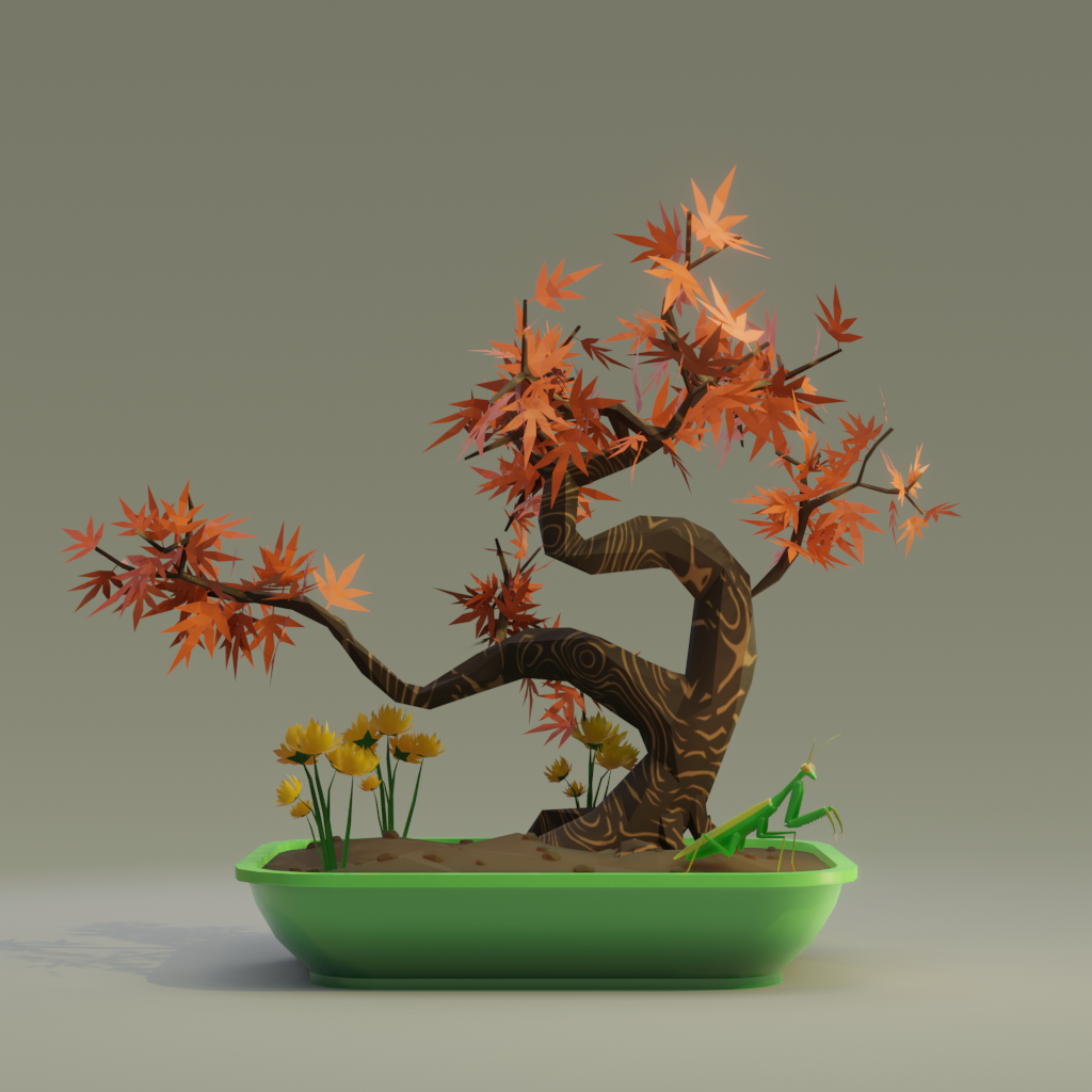 ZENFT Garden Society - Bonsai - Bonsai #8573 - NFT # 8573