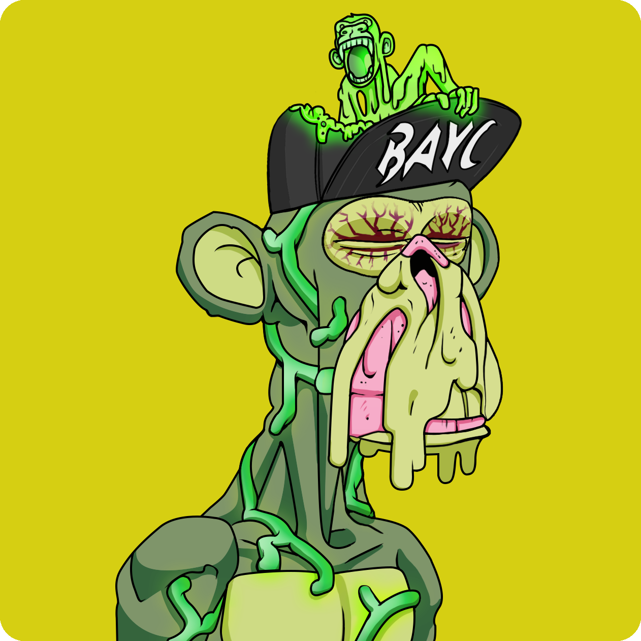 Yuga Labs - Mutant Ape Yacht Club - NFT # 8735