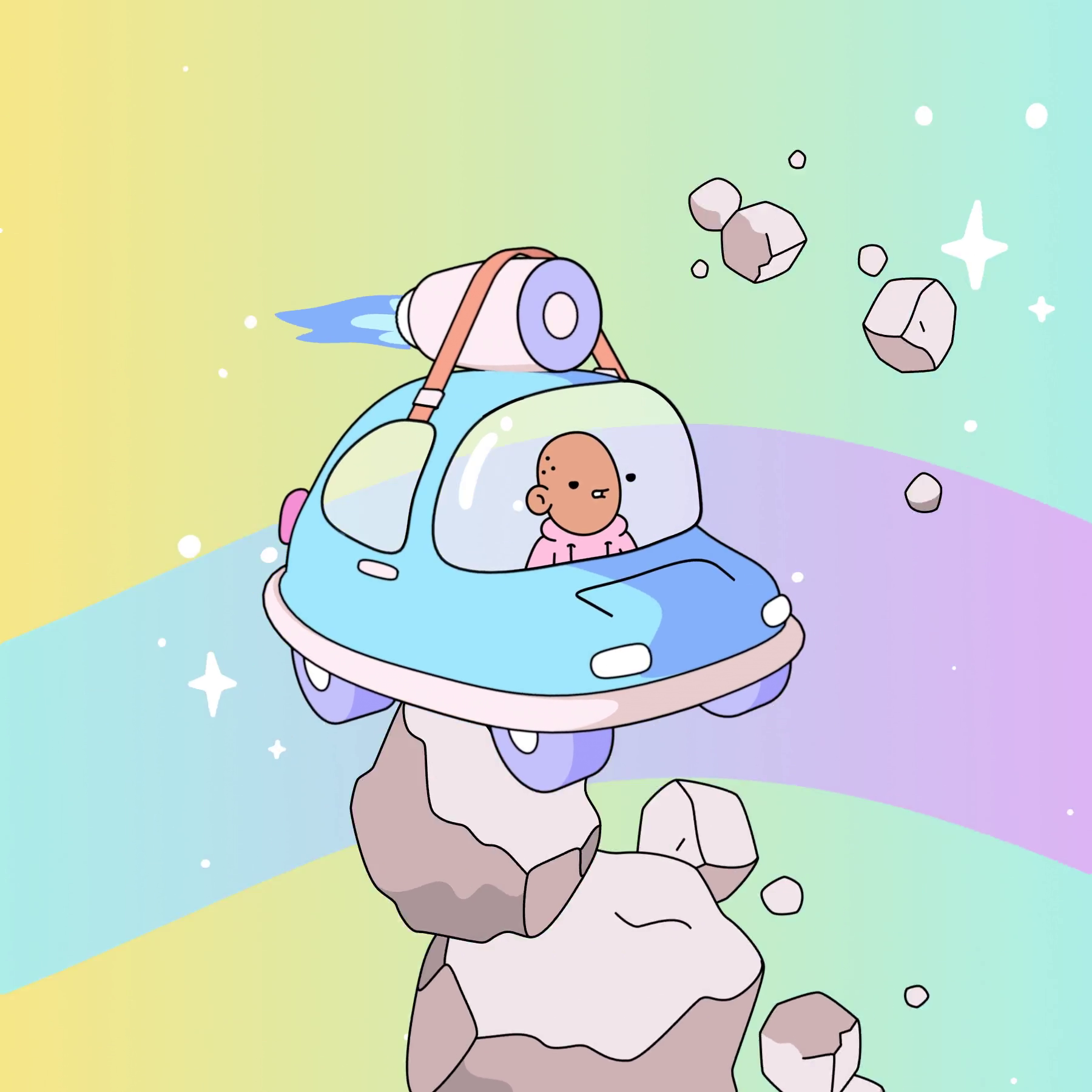 The Doodles Founders - Space Doodles - Space Doodle #126 - NFT # 126