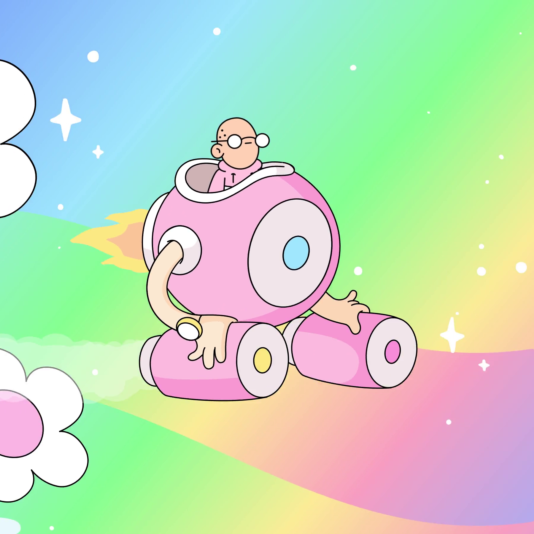 The Doodles Founders - Space Doodles - Space Doodle #105 - NFT # 105