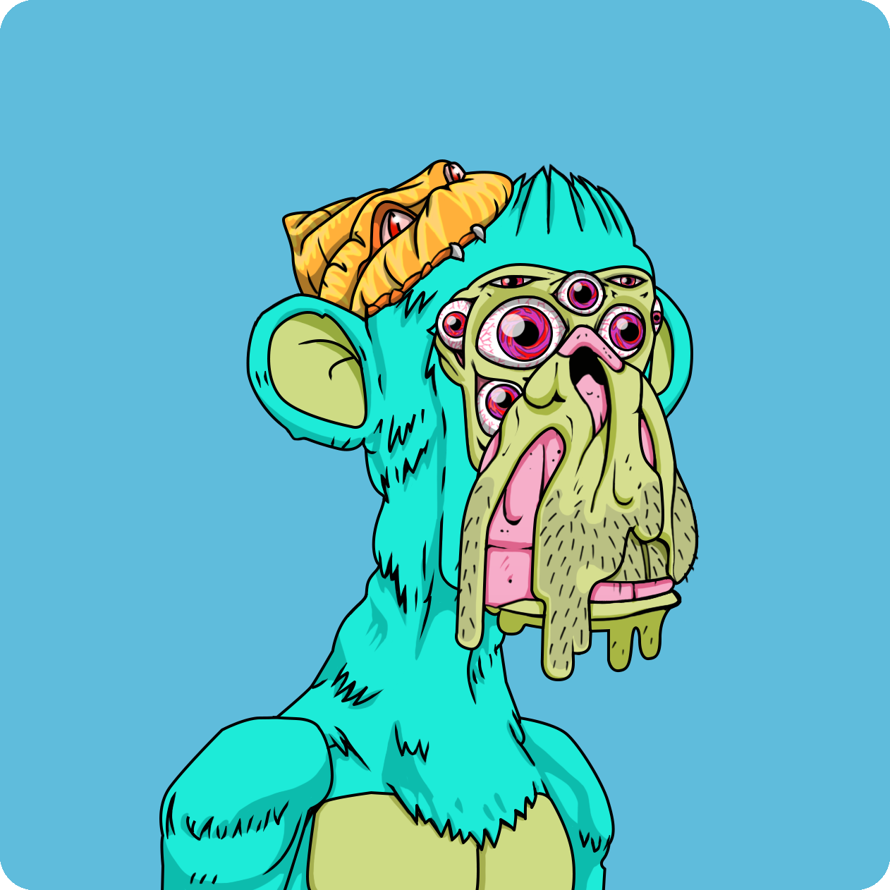 Yuga Labs - Mutant Ape Yacht Club - NFT # 4510