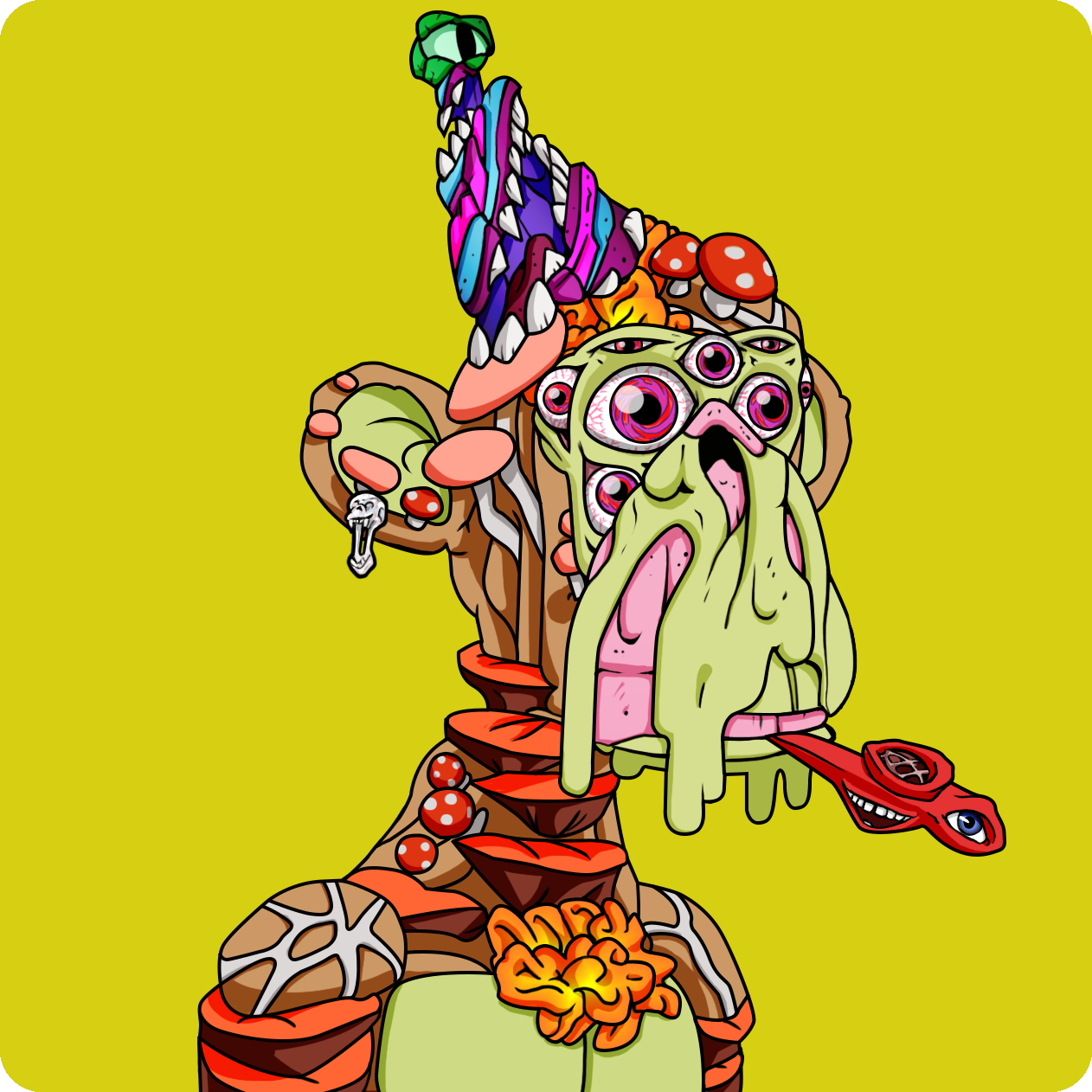 Yuga Labs - Mutant Ape Yacht Club - NFT # 18866