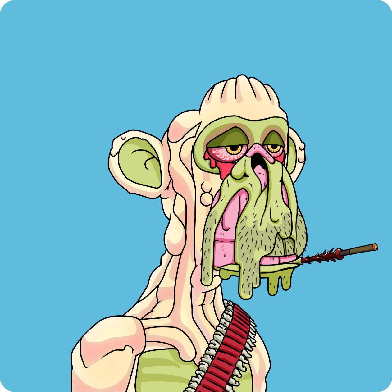 Yuga Labs - Mutant Ape Yacht Club - NFT # 3804