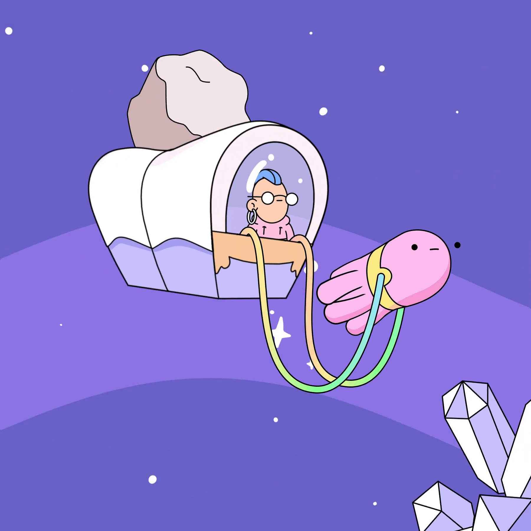 The Doodles Founders - Space Doodles - Space Doodle #78 - NFT # 78