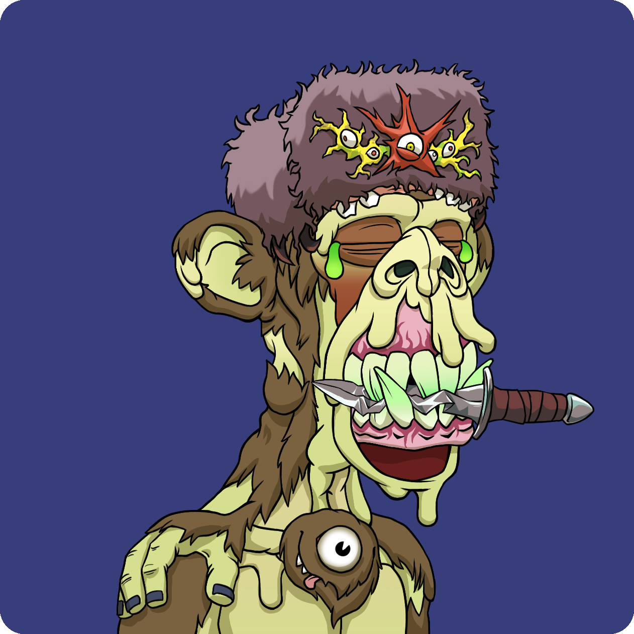 Yuga Labs - Mutant Ape Yacht Club - NFT # 6857