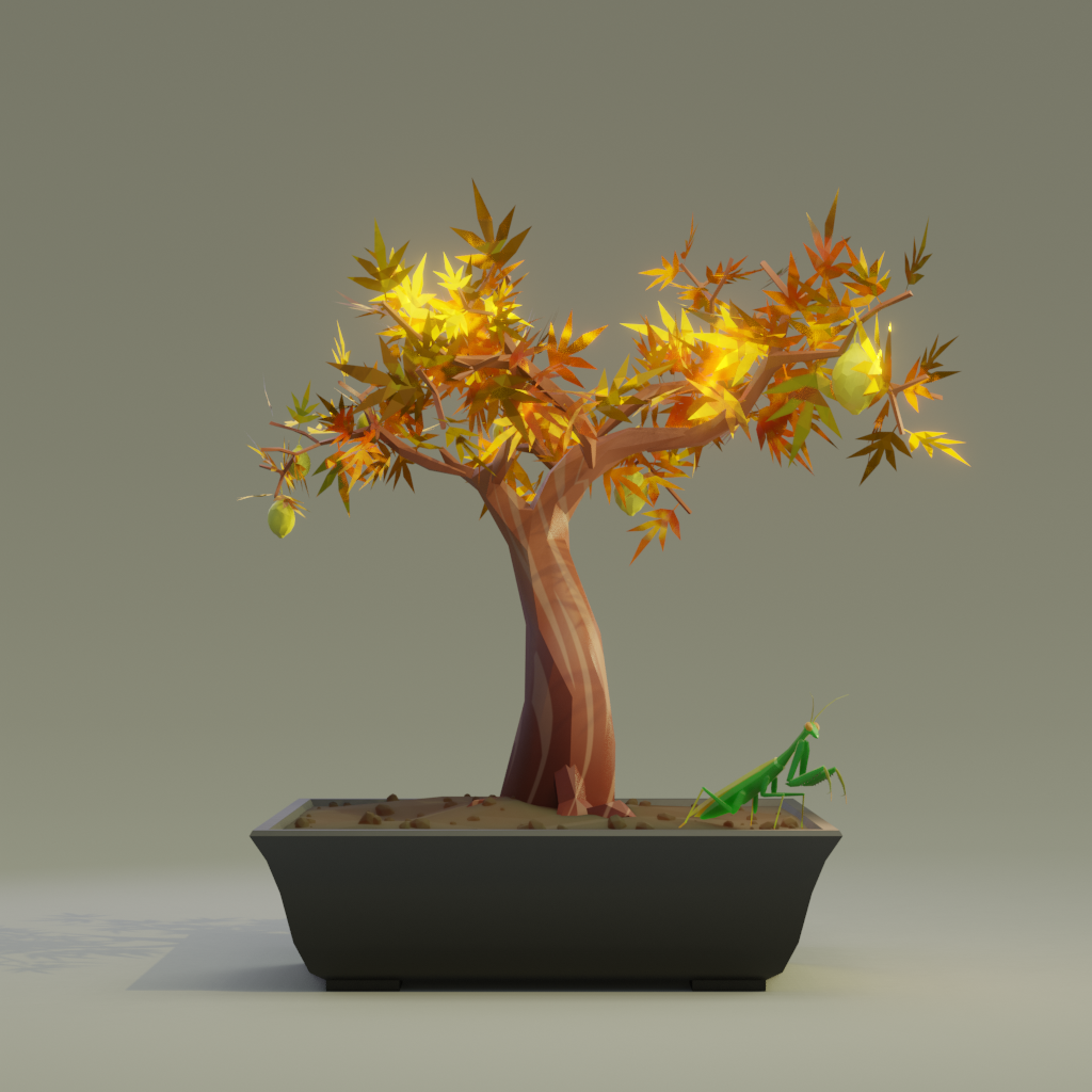 ZENFT Garden Society - Bonsai - Bonsai #8445 - NFT # 8445