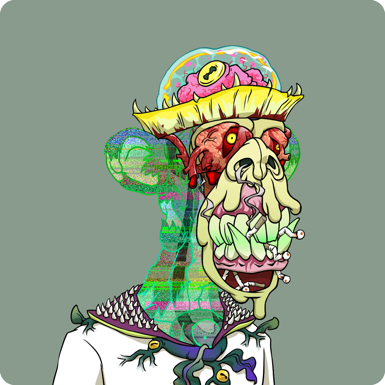 Yuga Labs - Mutant Ape Yacht Club - NFT # 164