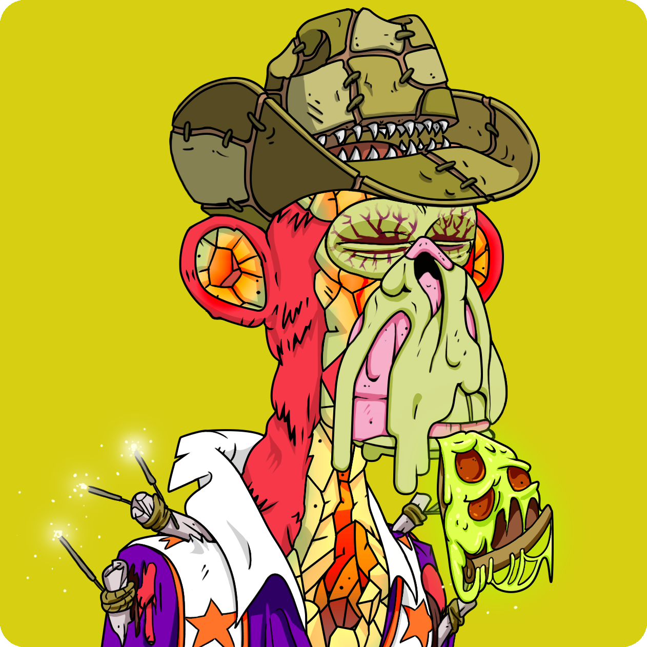 Yuga Labs - Mutant Ape Yacht Club - NFT # 8284