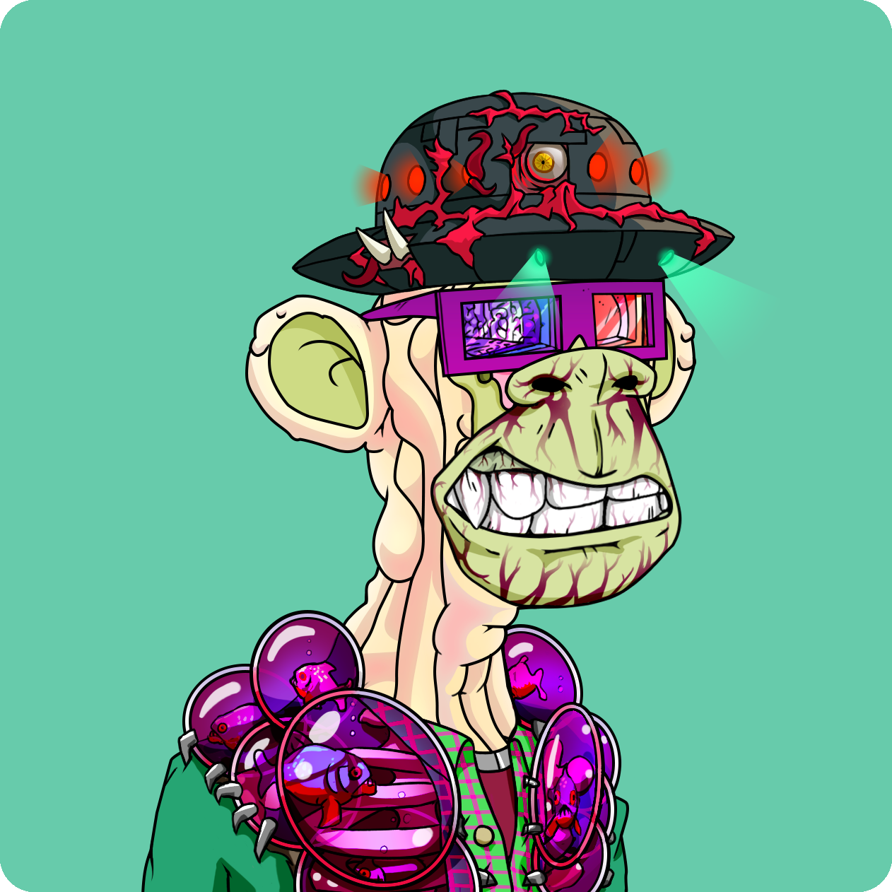 Yuga Labs - Mutant Ape Yacht Club - NFT # 15210