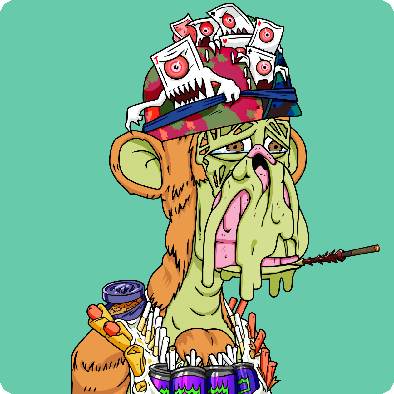 Yuga Labs - Mutant Ape Yacht Club - NFT # 7638