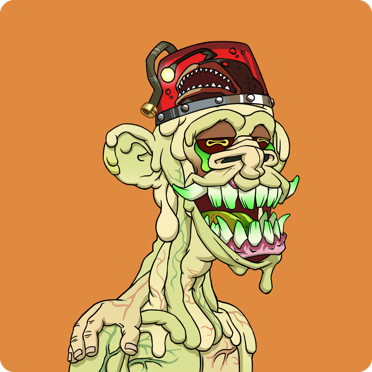 Yuga Labs - Mutant Ape Yacht Club - NFT # 3885