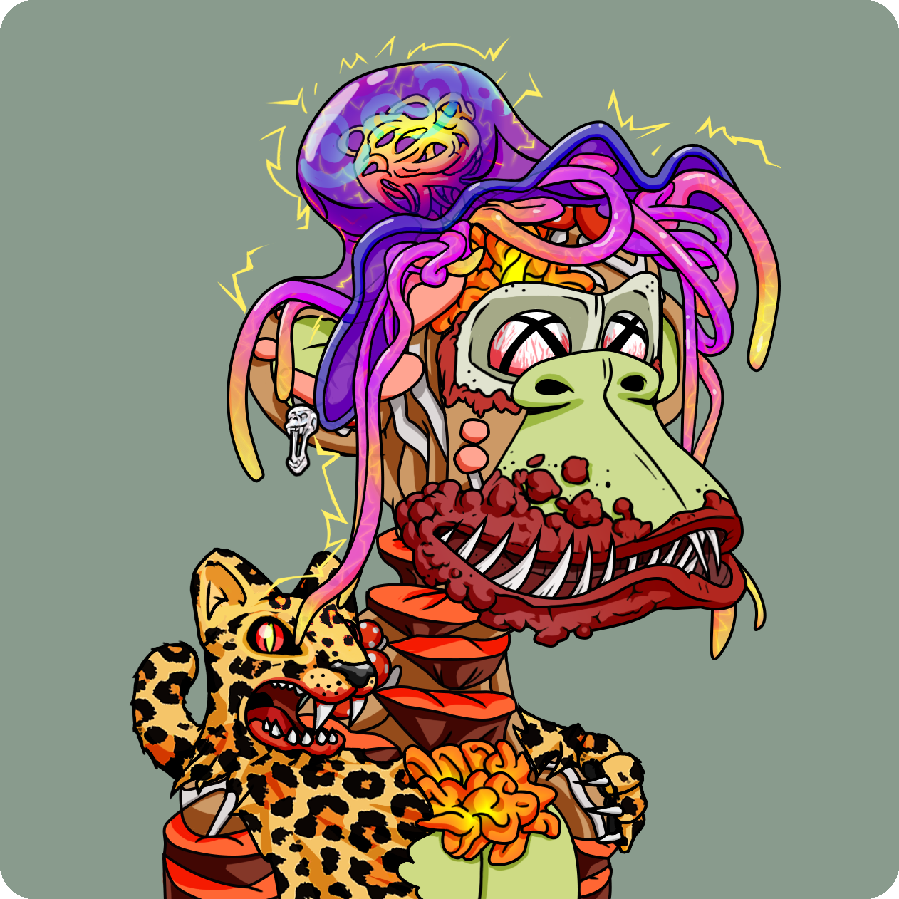 Yuga Labs - Mutant Ape Yacht Club - NFT # 8582