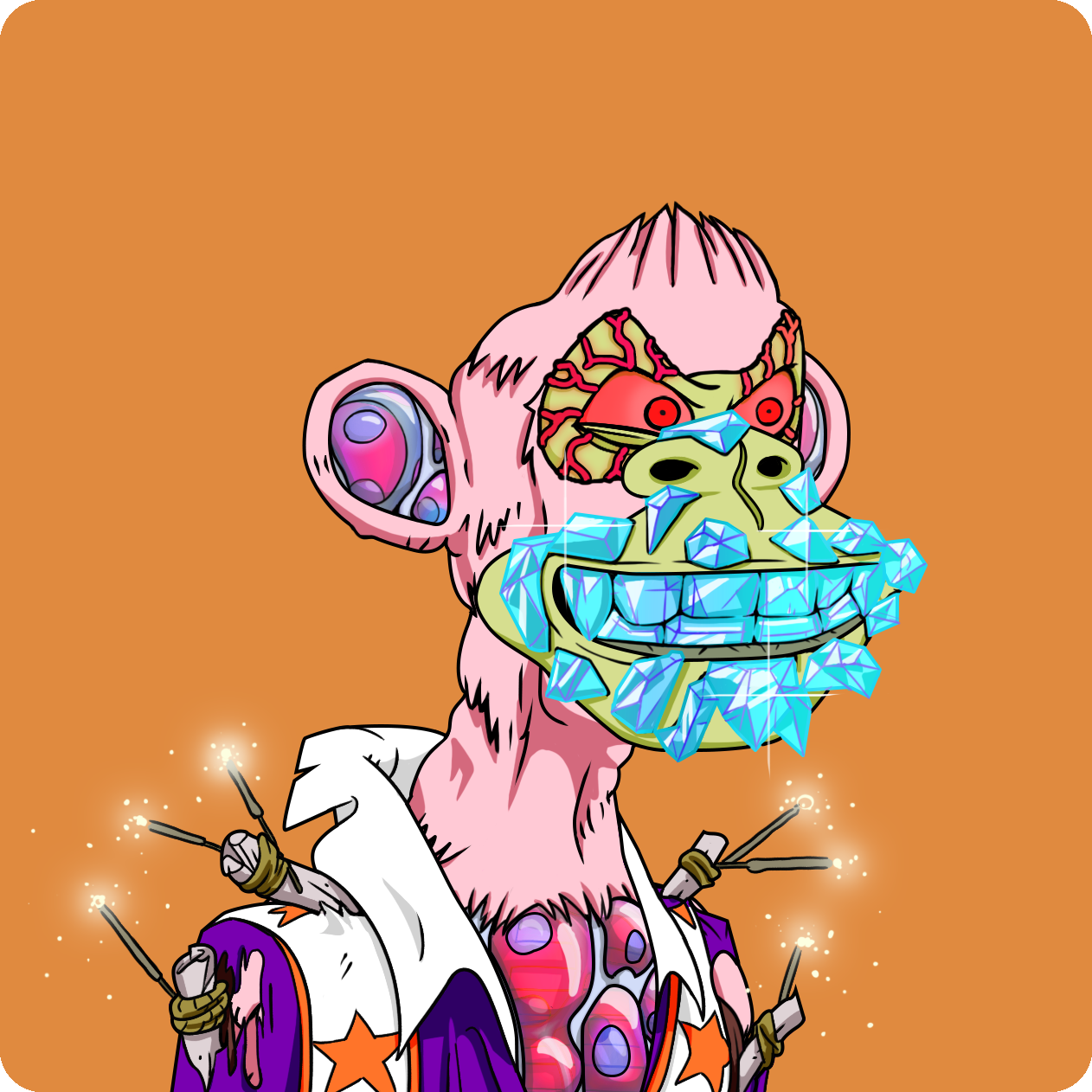 Yuga Labs - Mutant Ape Yacht Club - NFT # 17476