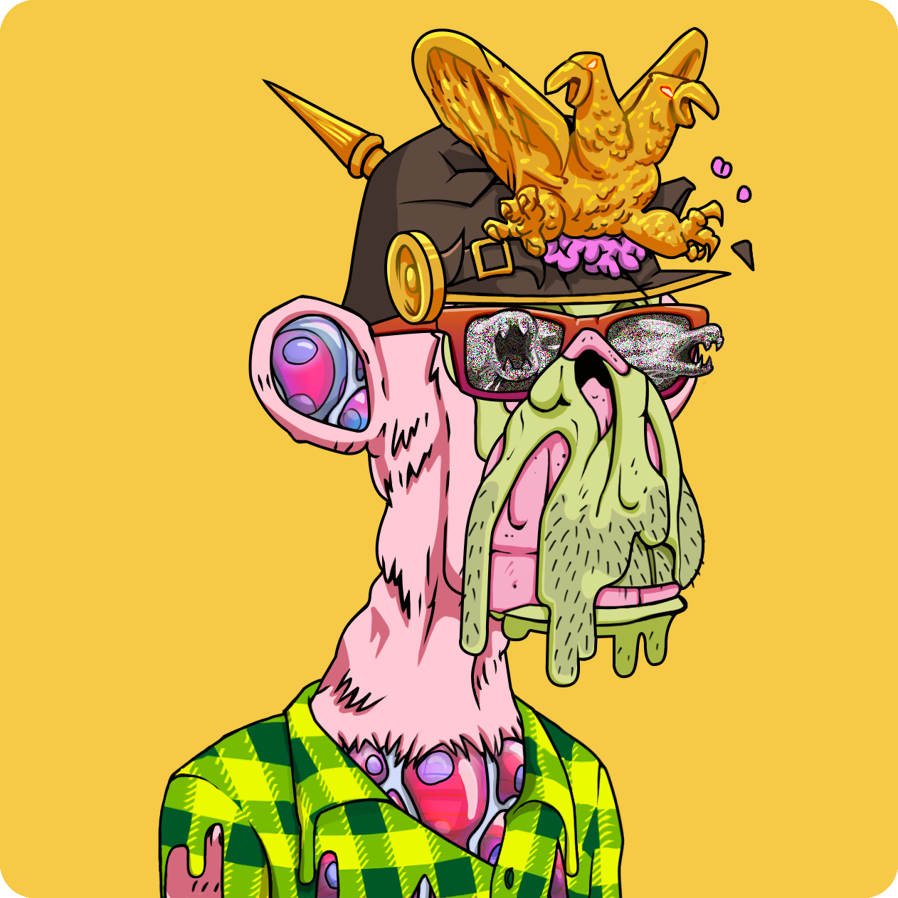 Yuga Labs - Mutant Ape Yacht Club - NFT # 9119