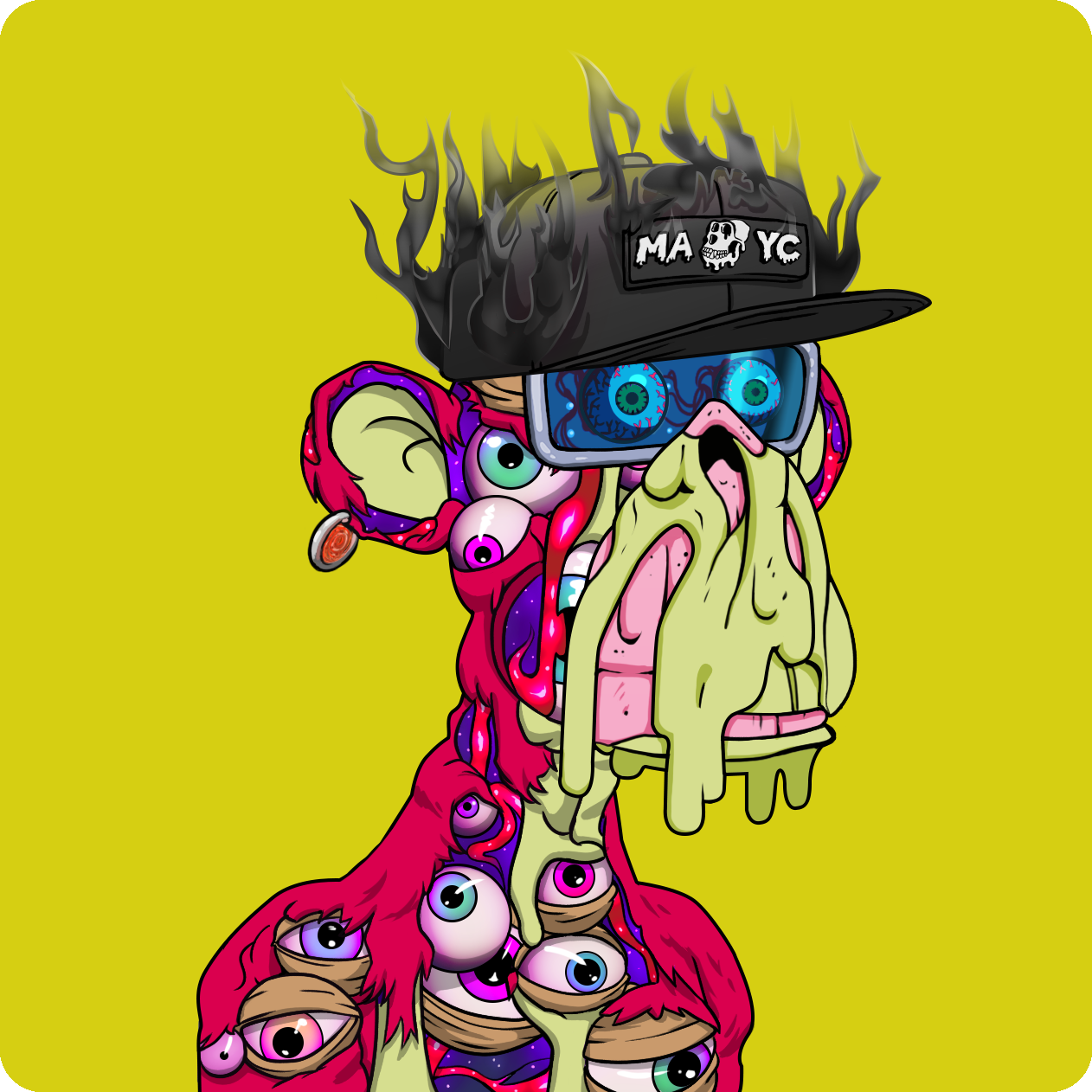 Yuga Labs - Mutant Ape Yacht Club - NFT # 829