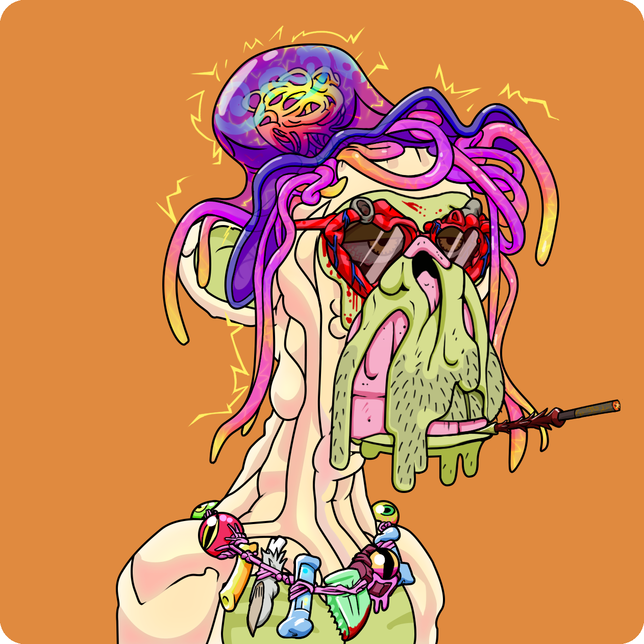 Yuga Labs - Mutant Ape Yacht Club - NFT # 21812