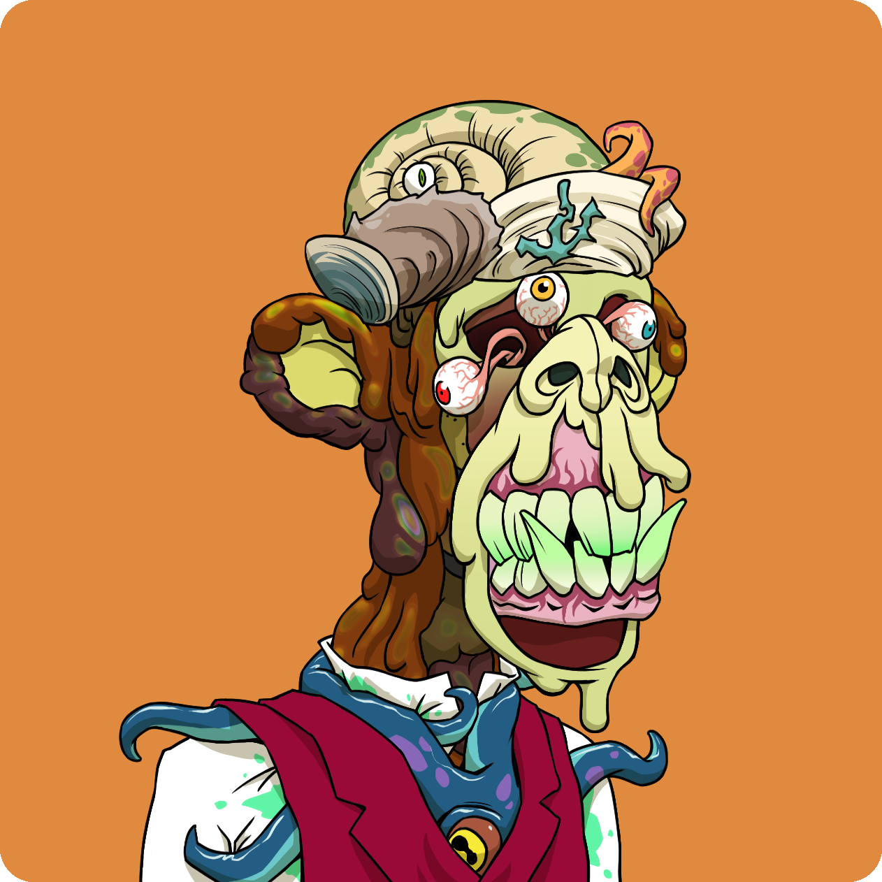 Yuga Labs - Mutant Ape Yacht Club - NFT # 2772