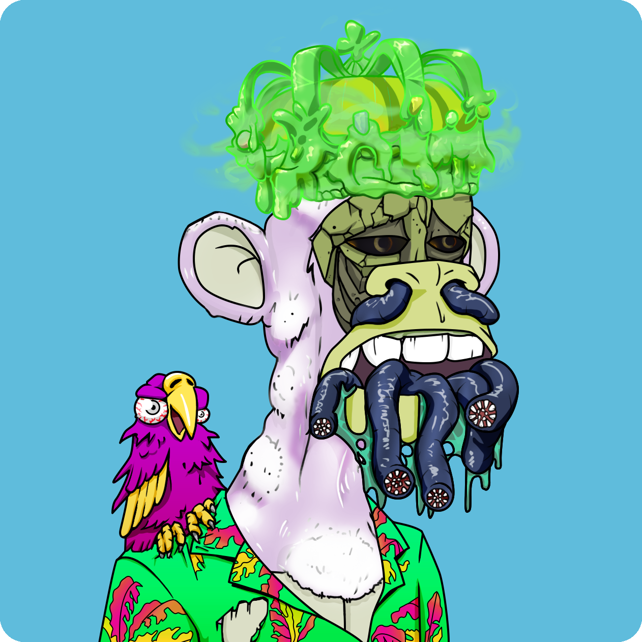 Yuga Labs - Mutant Ape Yacht Club - NFT # 1898