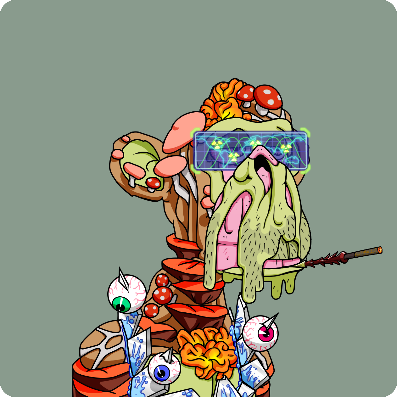 Yuga Labs - Mutant Ape Yacht Club - NFT # 304