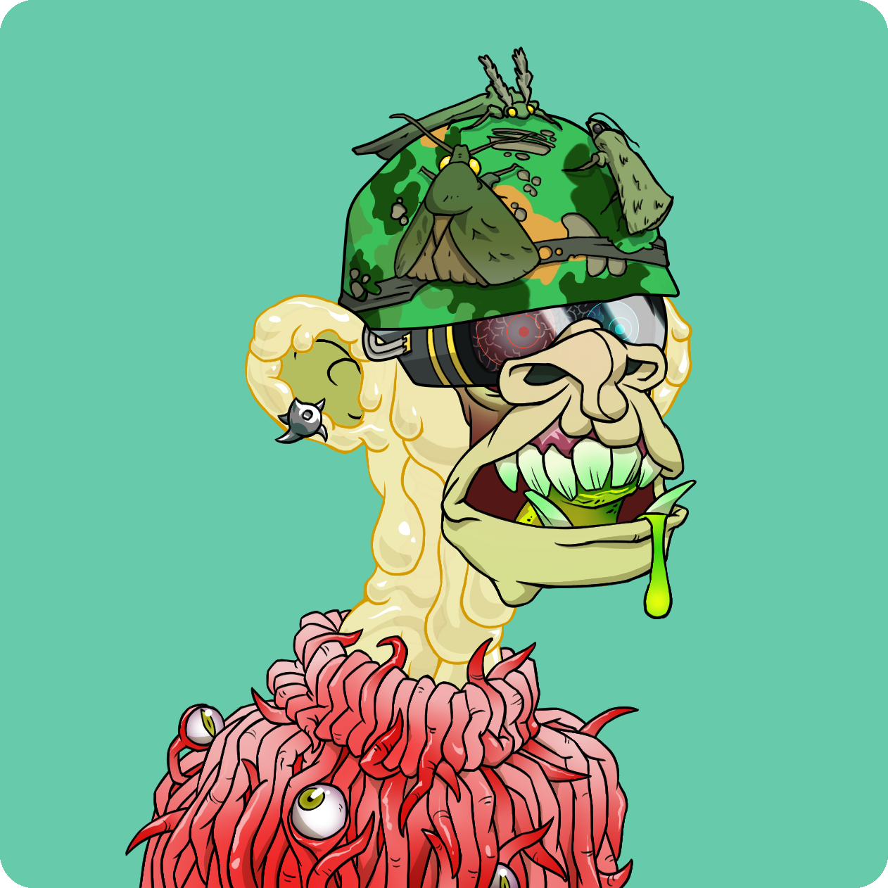 Yuga Labs - Mutant Ape Yacht Club - NFT # 16885