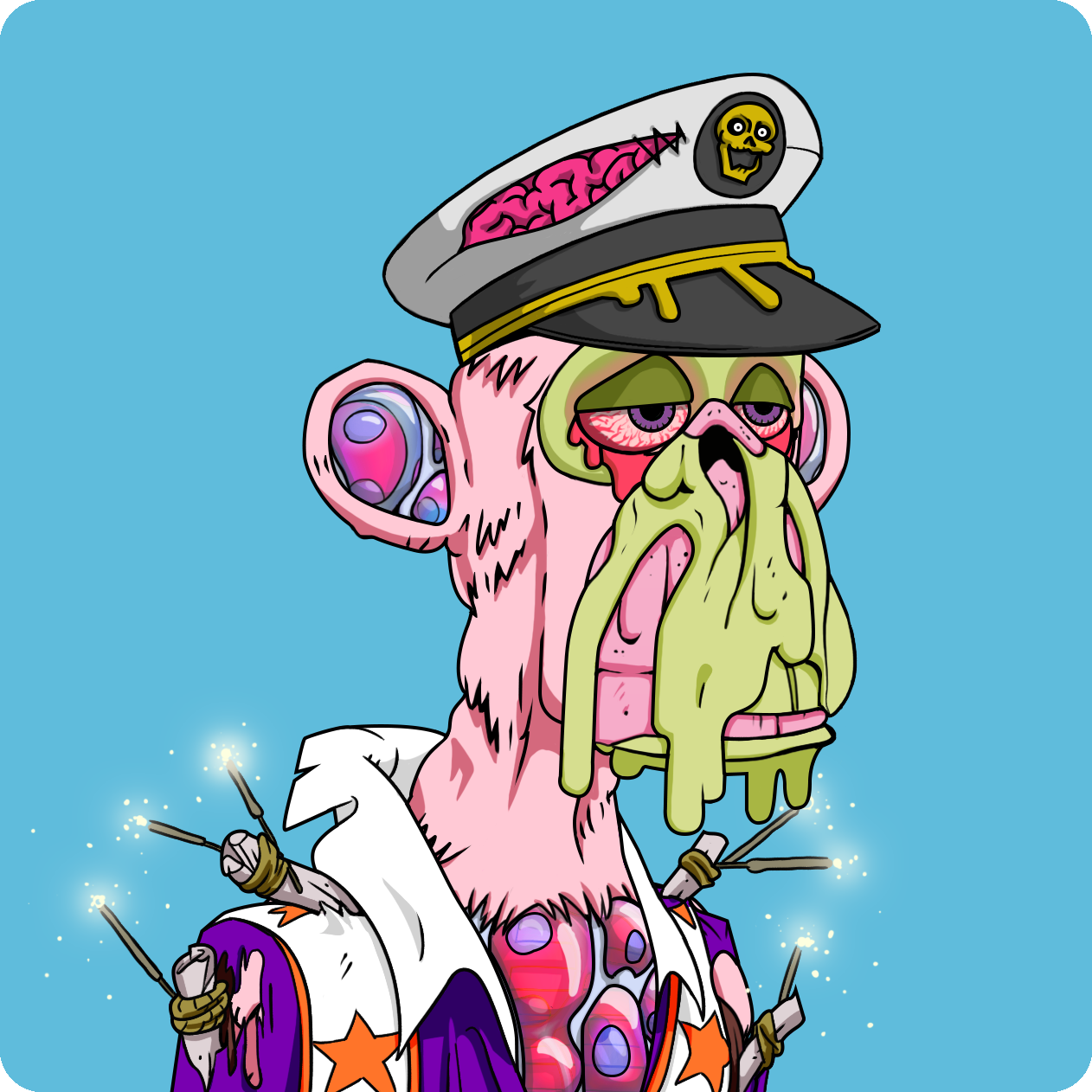 Yuga Labs - Mutant Ape Yacht Club - NFT # 162