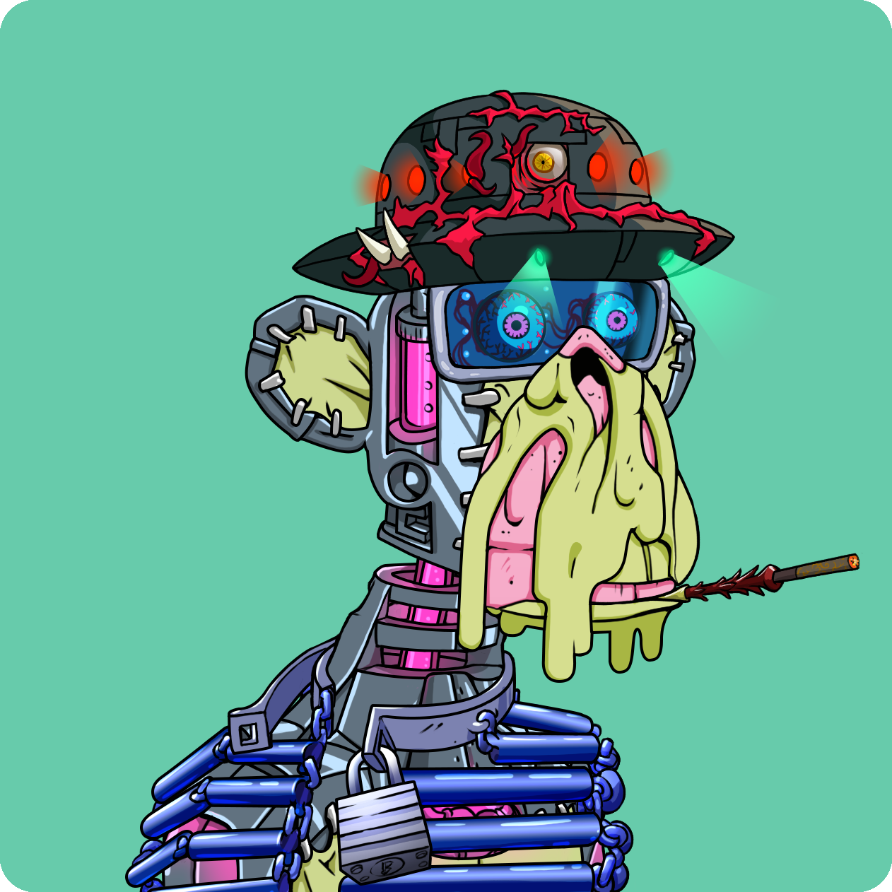 Yuga Labs - Mutant Ape Yacht Club - NFT # 21142