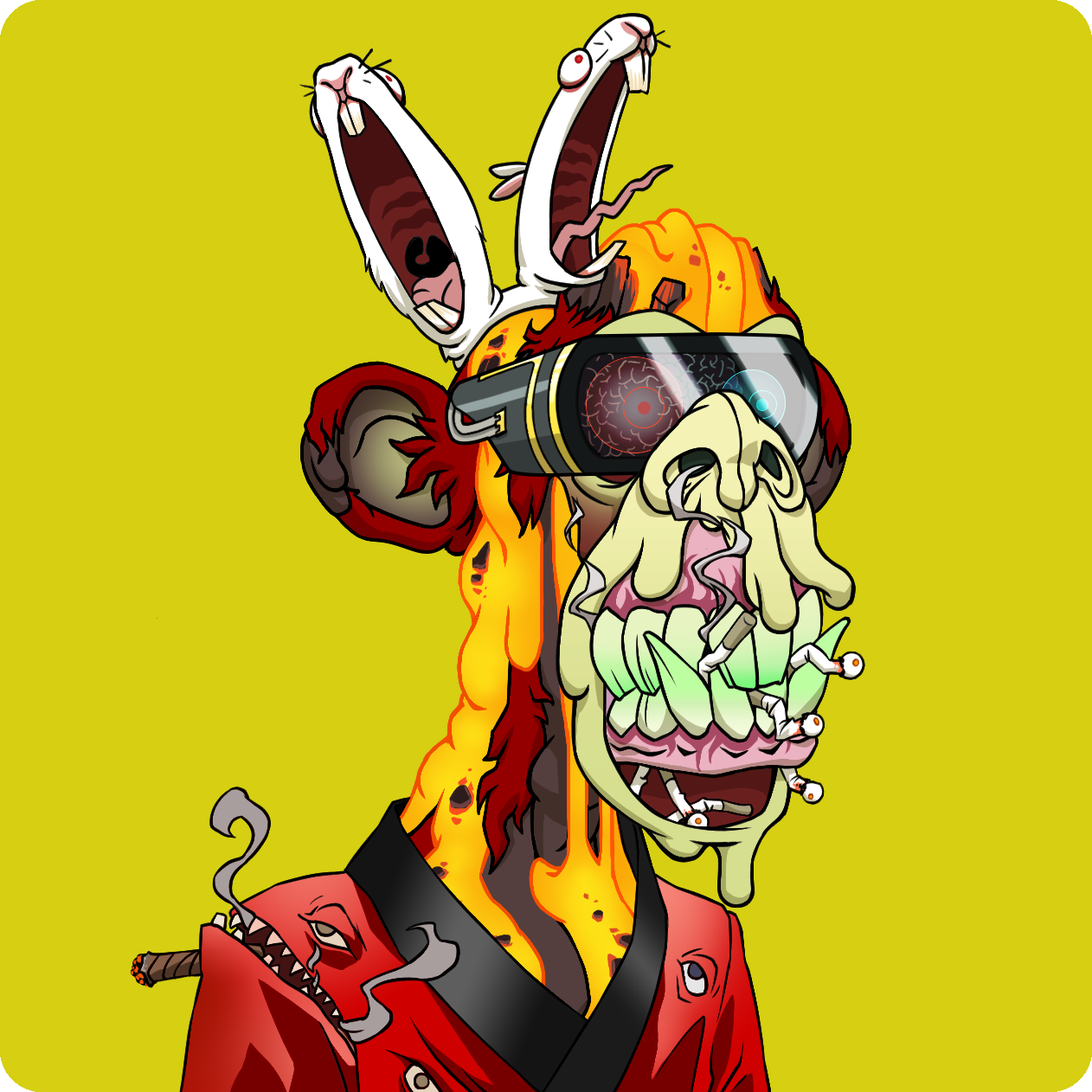 Yuga Labs - Mutant Ape Yacht Club - NFT # 8741