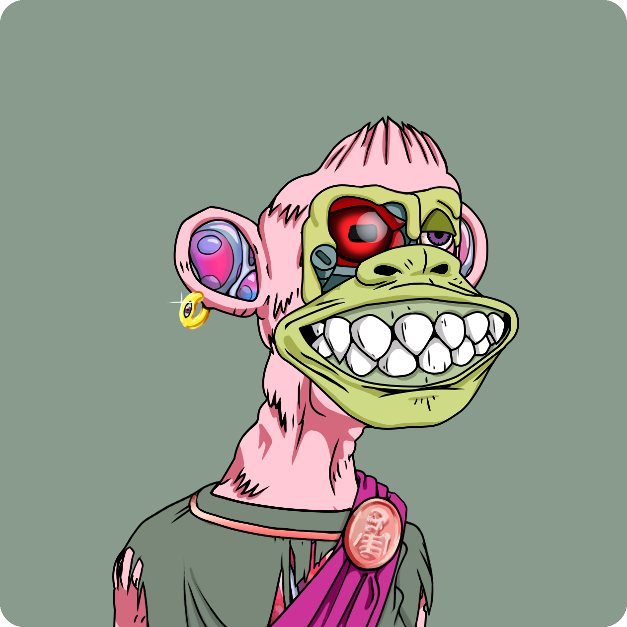 Yuga Labs - Mutant Ape Yacht Club - NFT # 4037