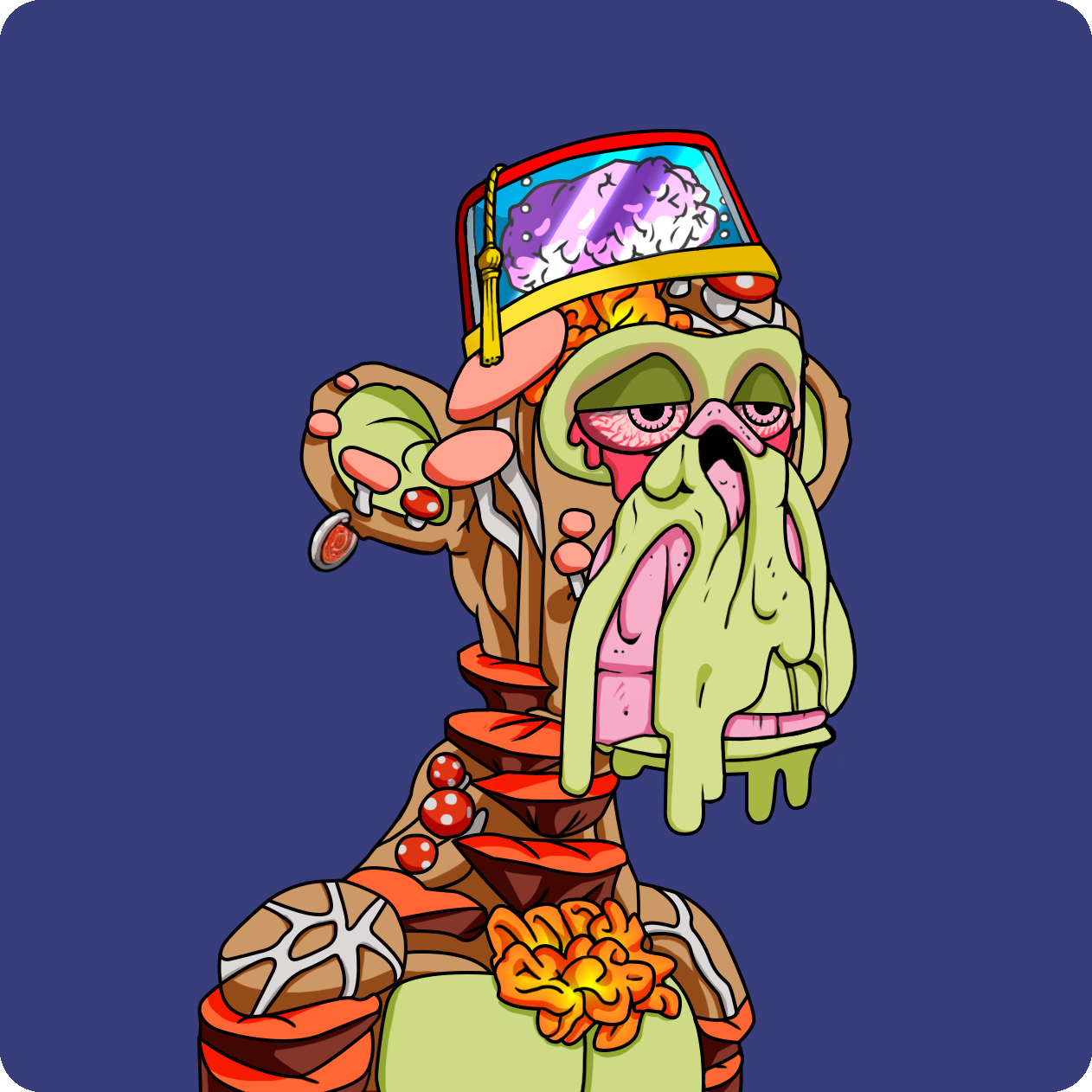 Yuga Labs - Mutant Ape Yacht Club - NFT # 8873