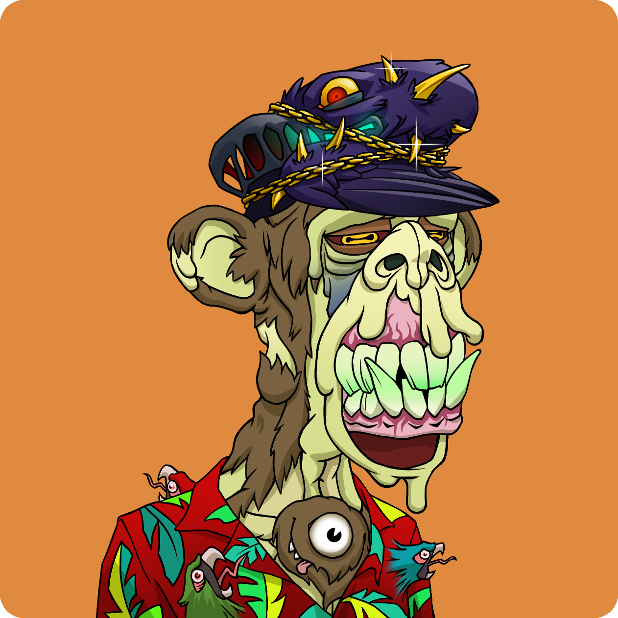 Yuga Labs - Mutant Ape Yacht Club - NFT # 6035