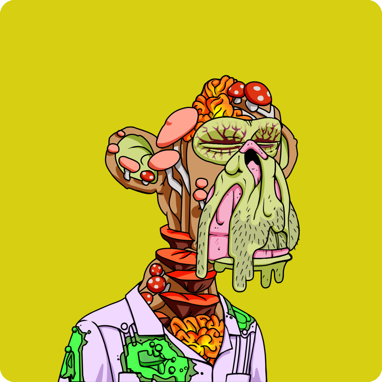 Yuga Labs - Mutant Ape Yacht Club - NFT # 12258