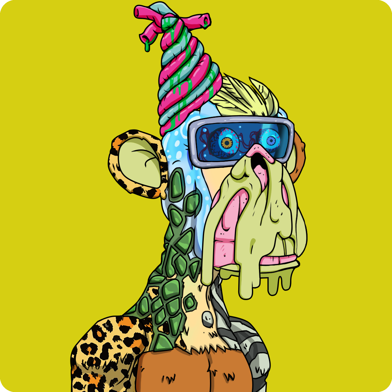 Yuga Labs - Mutant Ape Yacht Club - NFT # 21172