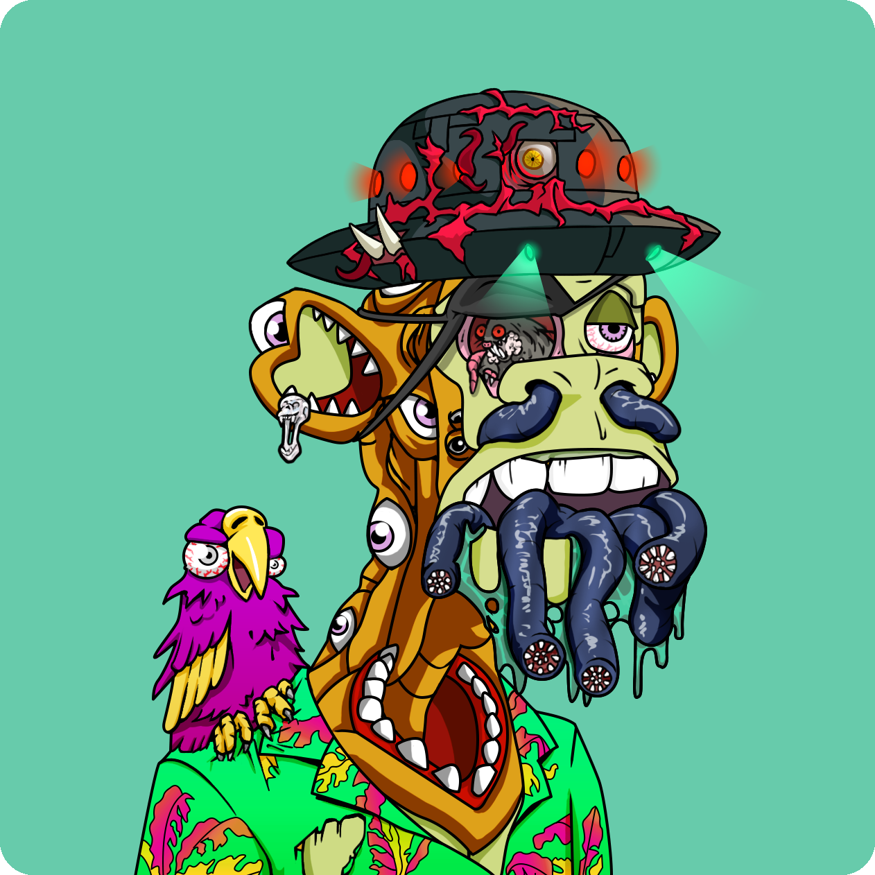 Yuga Labs - Mutant Ape Yacht Club - NFT # 14248