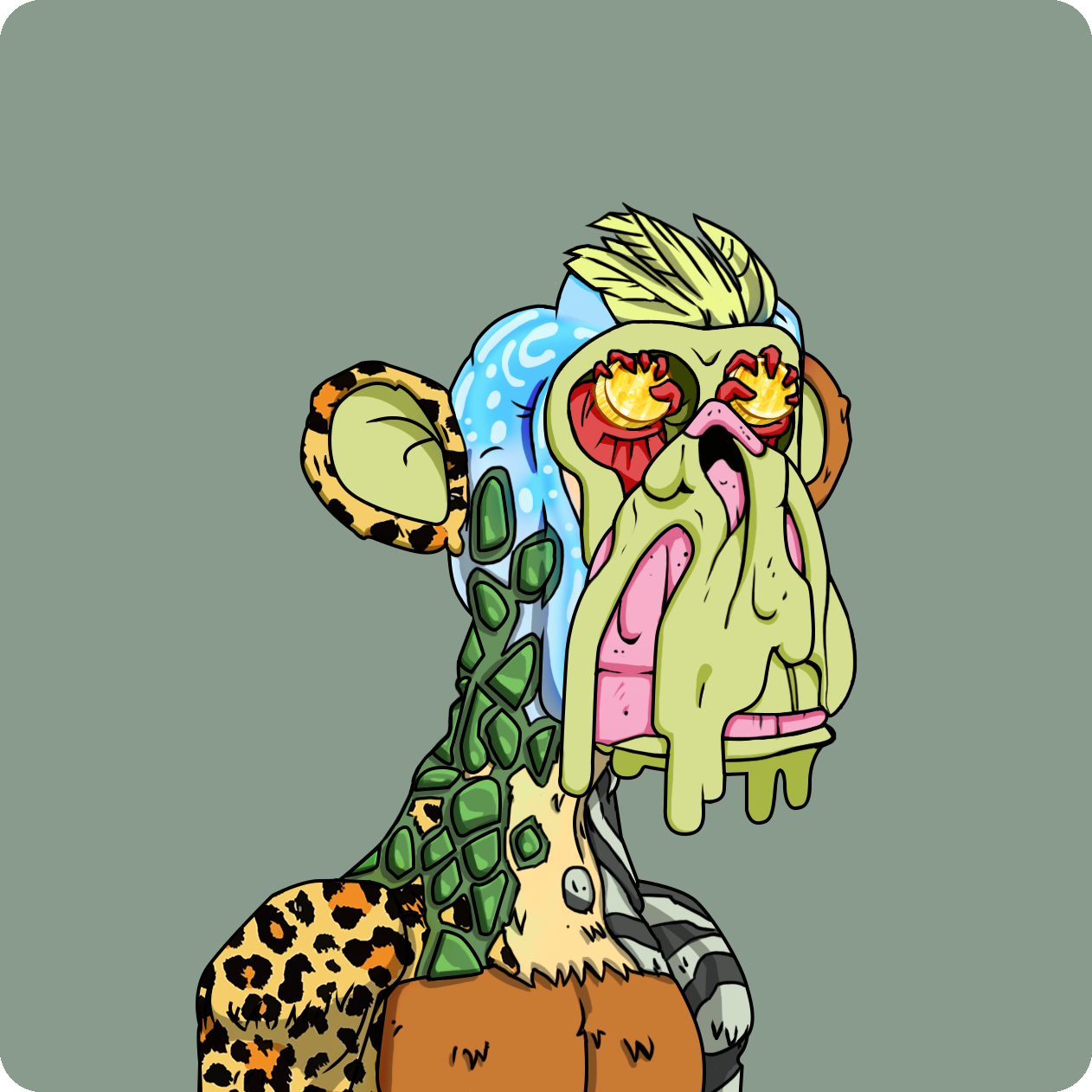 Yuga Labs - Mutant Ape Yacht Club - NFT # 1666