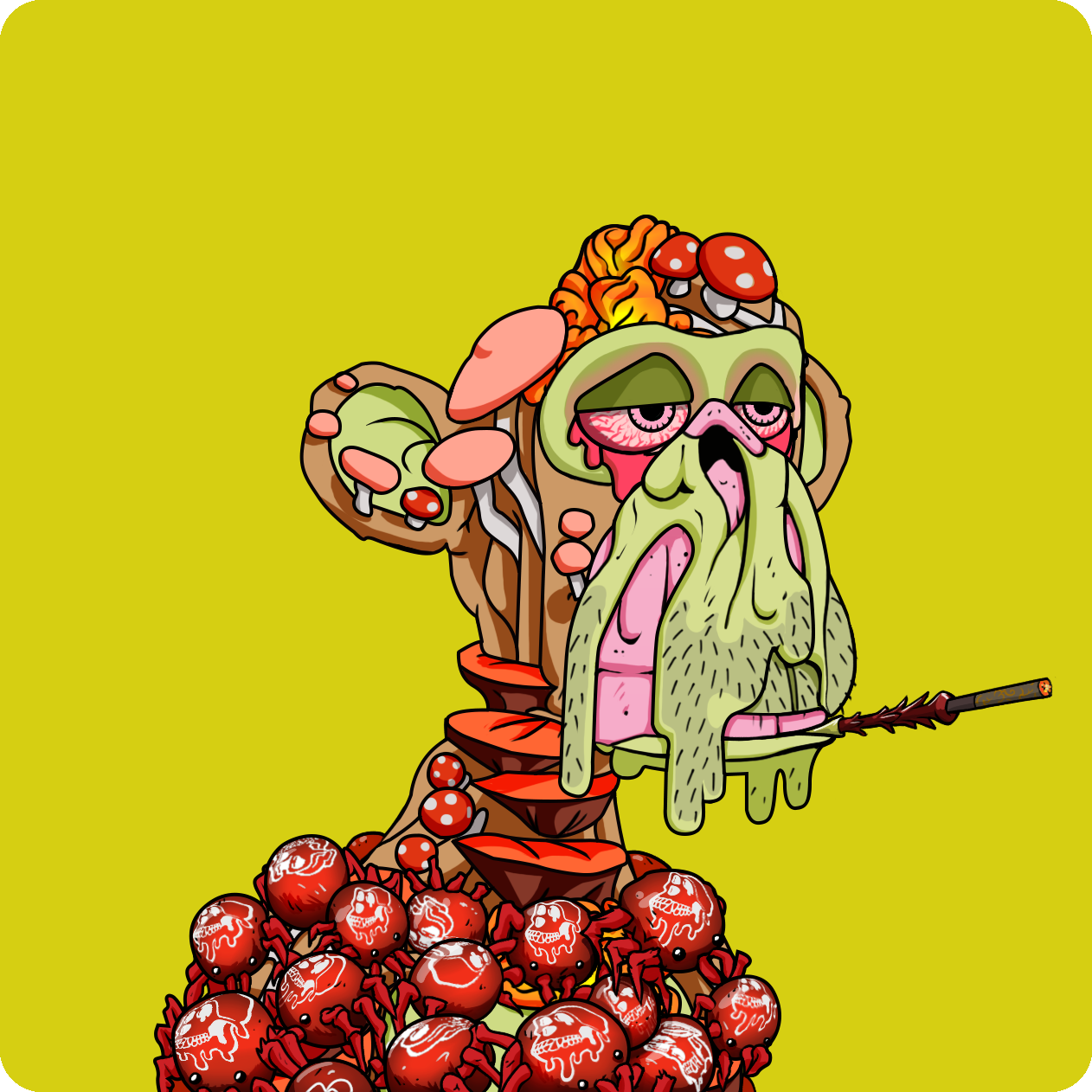 Yuga Labs - Mutant Ape Yacht Club - NFT # 2466