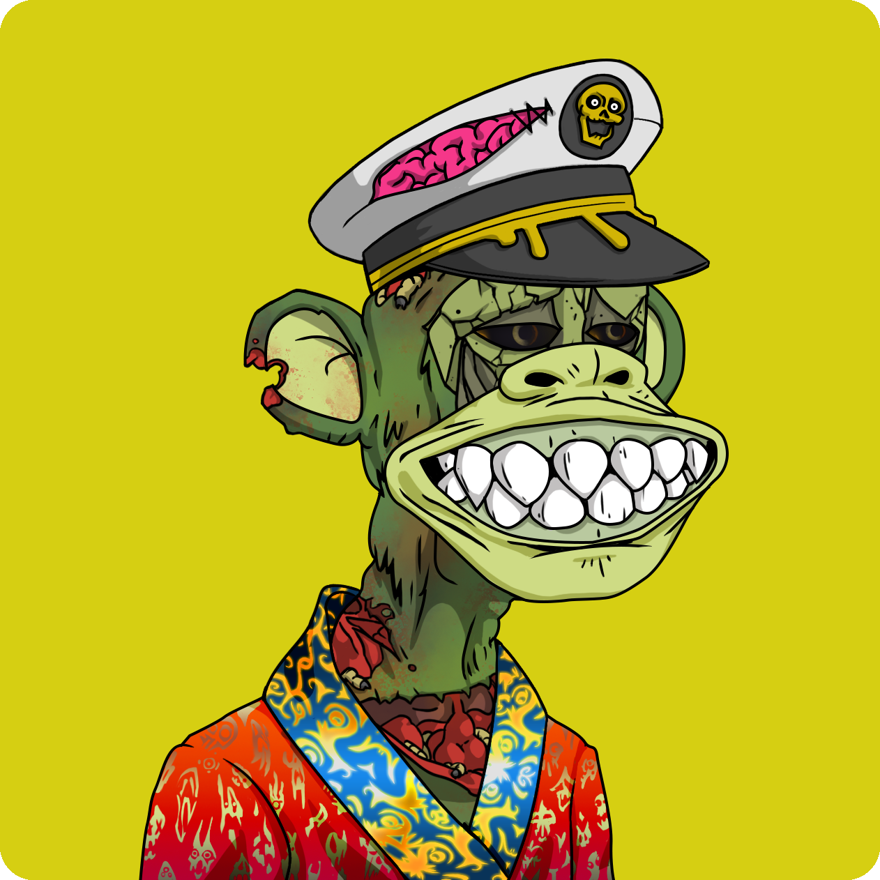 Yuga Labs - Mutant Ape Yacht Club - NFT # 3868