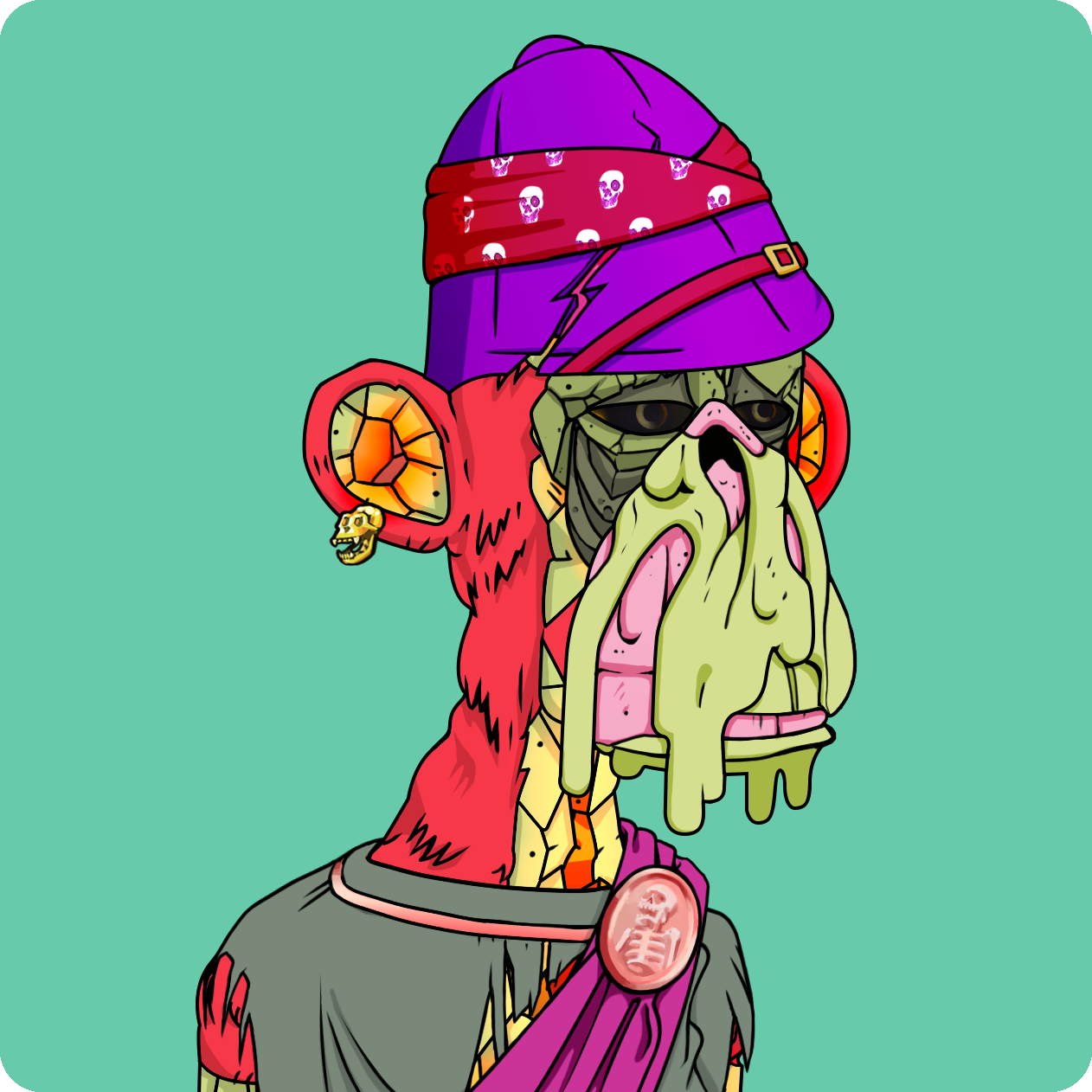 Yuga Labs - Mutant Ape Yacht Club - NFT # 4077