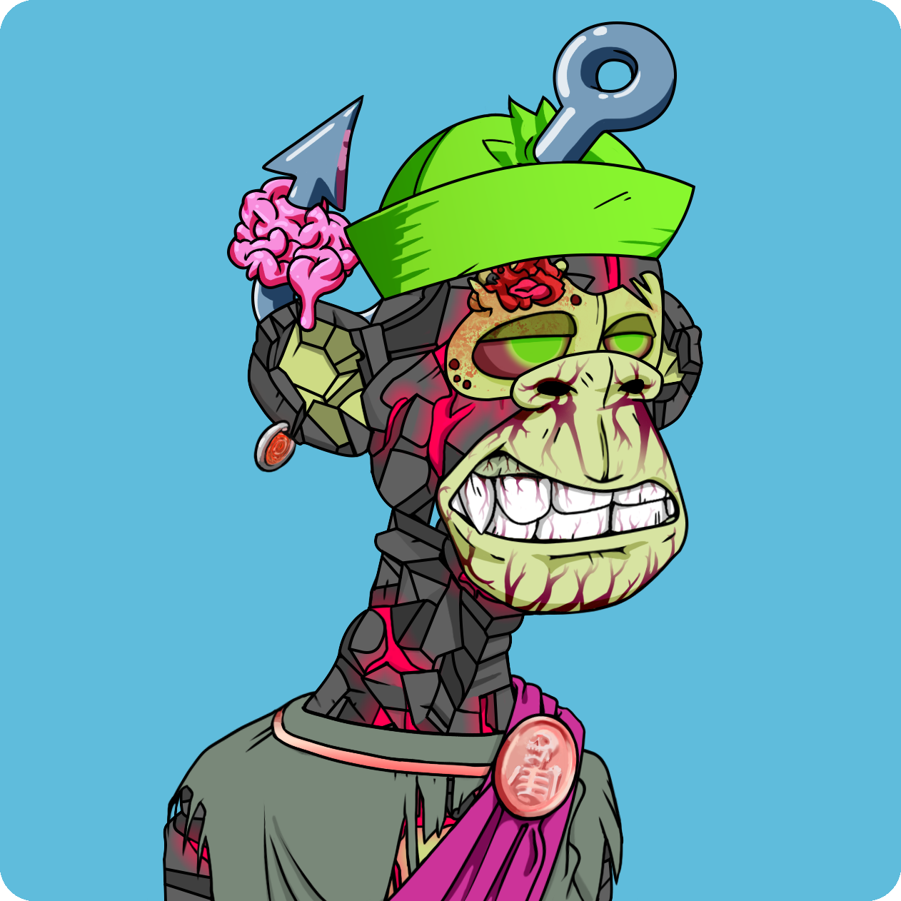 Yuga Labs - Mutant Ape Yacht Club - NFT # 5087