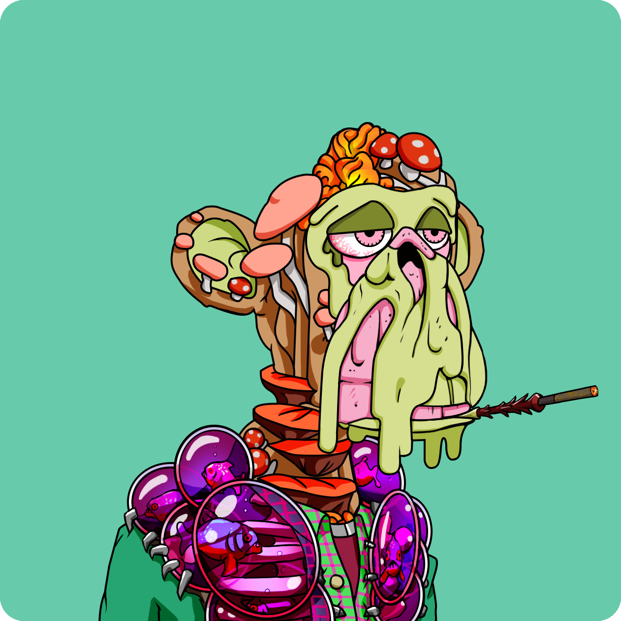 Yuga Labs - Mutant Ape Yacht Club - NFT # 14738