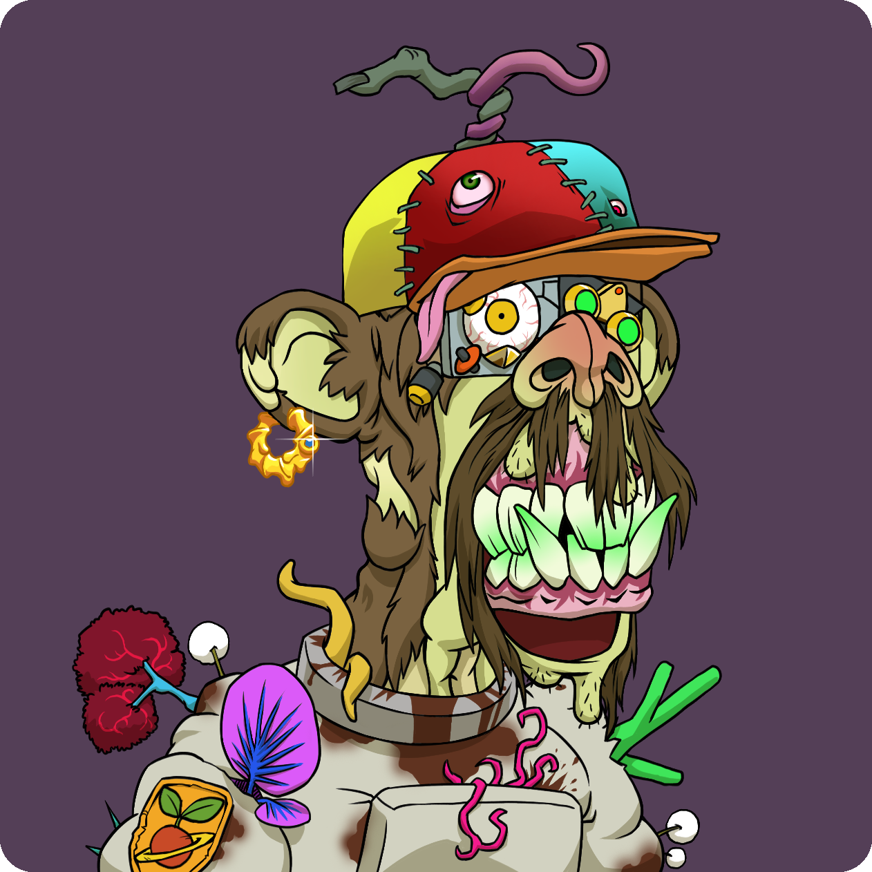 Yuga Labs - Mutant Ape Yacht Club - NFT # 1703