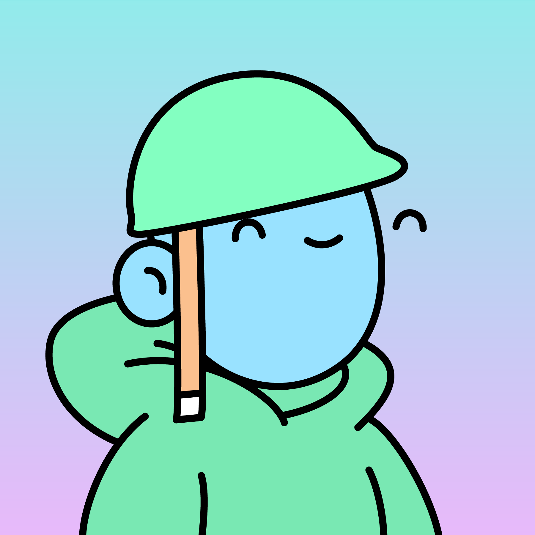 The Doodles Founders - Doodles - Doodle #671 - NFT # 671