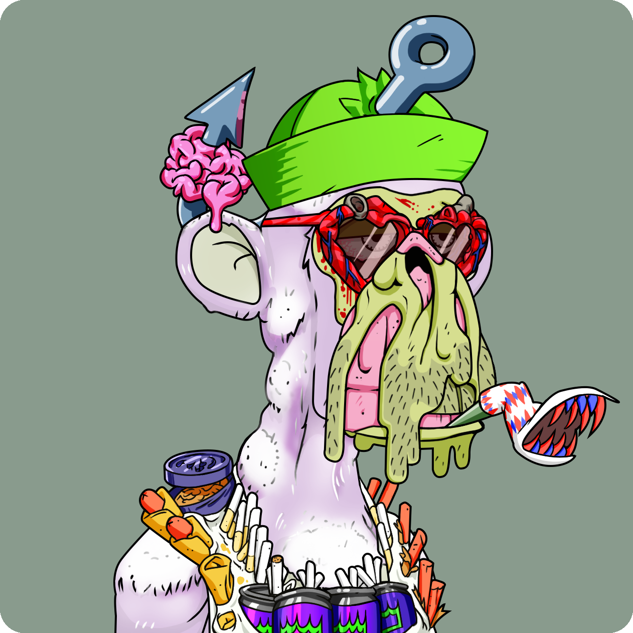 Yuga Labs - Mutant Ape Yacht Club - NFT # 5987