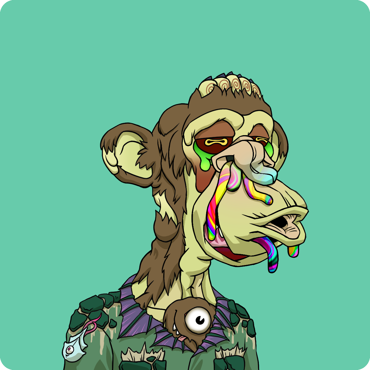 Yuga Labs - Mutant Ape Yacht Club - NFT # 839