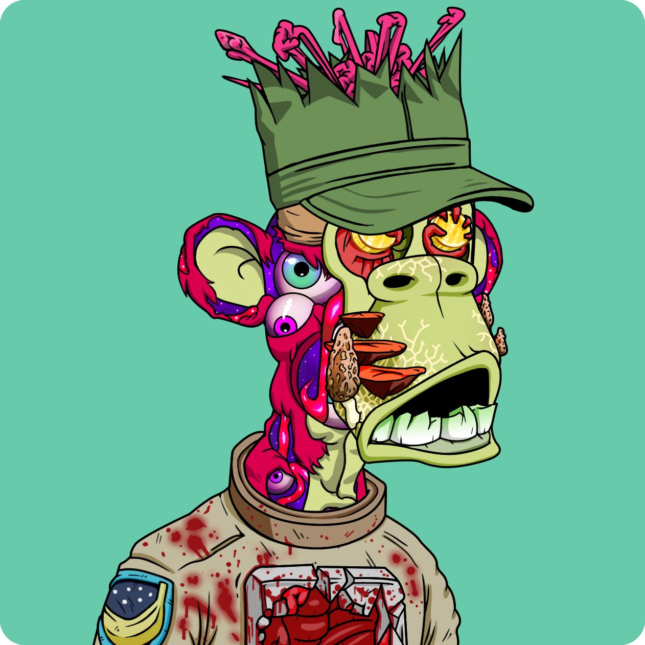 Yuga Labs - Mutant Ape Yacht Club - NFT # 12986